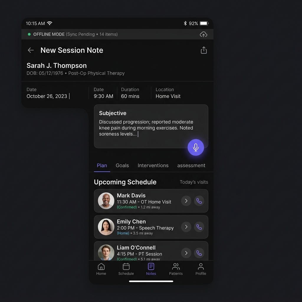 Field App UI
